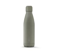 THE STEEL BOTTLE - Bouteille thermique en acier inoxydable, isolation sous vide à double paroi, capacité 500 ml, fermeture hermétique, bouteille d'eau portable (Pastel Dark Grey)