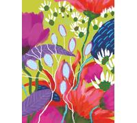 The Stillness Collection: Gratitude in Bloom - Hardcover Blank Journal with Original Floral Artwork by Laura Rhinehart