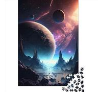 The Stone Moon Puzzle 1000 Pièces pour Adultes, Jouets éducatifs d'apprentissage, 1000 pièces (38 x 26 cm)