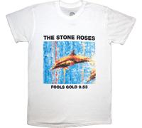 The Stone Roses - T-shirt homme/femme unie "Fools Gold" RO13677 (XL) (Blanc)