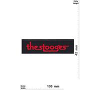 The Stooges Rockband Garage Rocks Patch Badge Embroidered Iron On Applique