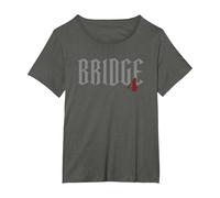 The Stormlight Archive Bridge 4 Titre T-Shirt, Femme Grandes Tailles, Asphalte, 1X