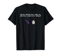 The Stormlight Archive Szeth and Nightblood 8 Bits T-Shirt, Homme, Noir, L