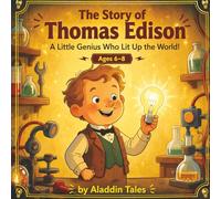 The Story of Thomas Edison for Kids: How a Curious Boy Lit Up the World with His Ideas