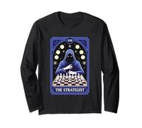 The Strategist XVII Tarot Mystic Chess Player Manche Longue