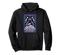 The Strategist XVII Tarot Mystic Chess Player Sweat à Capuche