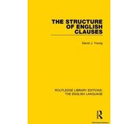 The Structure Of English Clauses