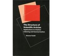 The Structure of Scientific Articles by Simone Teufel Simone Teufel (Auteur)