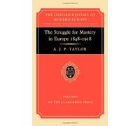 Struggle for Mastery in Europe, 1848-1918