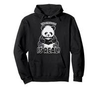 The Struggle is Real Cute Panda Bear Mathématiques Livre de mathématiques Sweat à Capuche