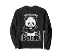 The Struggle is Real Cute Panda Bear Mathématiques Livre de mathématiques Sweatshirt