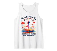 The Studio is Sizzling Good Thing My Warrior Has SPRINKLERS Débardeur