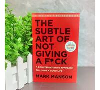 The Subtle Art Of Not Gimaped A F * Ck/Every Thing Is F * Cked By Mark Manson Self Management Souligné Instituts Ple -1pcs