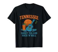 Thé sucré du Tennessee et design country vintage Rock N Roll T-Shirt
