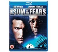 The Sum of All Fears (Blu-ray) Ben Affleck Morgan Freeman Bridget Moynahan