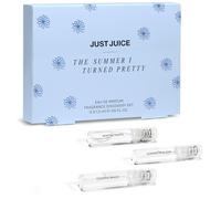 The Summer I Turned Pretty Discovery Set by Just Juice for Women - 3 x 0.05 oz - Cousins Beach EDP Spray (Mini), Summer in Bloom, Bonfire Nights
