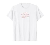 The Summer I Turned Pretty Paris Titre français Blanc T-Shirt