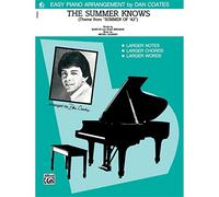 The Summer Knows (Theme from Summer of '42) - SHEET
