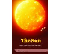 The Sun: A notebook with lined pages and a beautiful cover design. The cover features a star from the 'My Seven Days' collection.