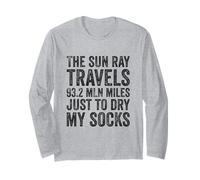 The Sun Ray Travels 93,2 mln Miles to Dry My Socks Manche Longue