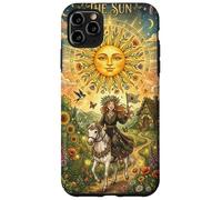 The Sun Tarot Card Celestial Maiden Horse Coque pour iPhone 11 Pro Max