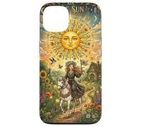 The Sun Tarot Card Celestial Maiden Horse Coque pour iPhone 13