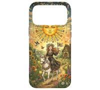 The Sun Tarot Card Celestial Maiden Horse Coque pour iPhone 17 Pro Max