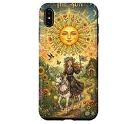 The Sun Tarot Card Celestial Maiden Horse Coque pour iPhone XS Max