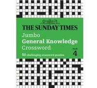 Peter Biddlecombe – The Sunday Times Jumbo General Knowledge Crossword Book 4 – Broché