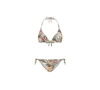The Sunshine Brand Bikini 'Liz' jaune / kaki / rose / blanc, Taille M