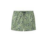The Sunshine Brand Shorts de bain 'Mac Laguna Palm' émeraude / vert gazon, Taille S