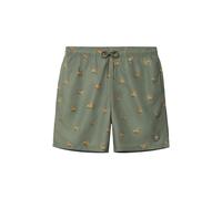 The Sunshine Brand Shorts de bain 'Mike' olive / orange clair, Taille M
