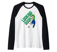 The Super Mario Galaxy Movie Looking Good Luigi Jump Manche Raglan
