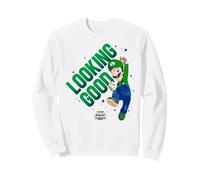 The Super Mario Galaxy Movie Looking Good Luigi Jump Sweatshirt