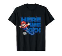 The Super Mario Galaxy Movie Mario Here We Go! T-Shirt