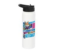 The Super Mario Galaxy Movie Starfox Buckle Up Action Stainless Steel Insulated Water Bottle