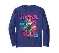 The Super Mario Galaxy Movie Starfox Fox McCloud Action Manche Longue