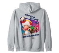 The Super Mario Galaxy Movie Toad Count on Me Sweat à Capuche