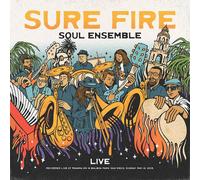 The Sure Fire Soul Ensemble – Live at Panama 66 – Vinyle transparent tourbillon orange – Victrola