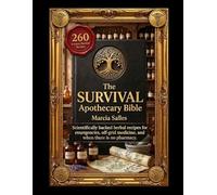 The Survival Apothecary Bible: 260 Science-Backed Herbal Remedies for Emergencies, Off-Grid Medicine, Infections, Pain, and When There Is No Pharmacy