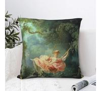 The Swing By Eugene Delacroix Taie d'oreiller Coussin Confort Throw Coussin Canapé Coussins décoratifs utilisés pour la maison, la chambre à coucher, le salon