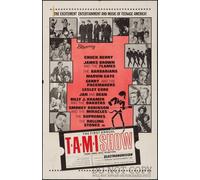 The T.A.M.I. Show Concert Poster 28 x 17 - Célèbre film de performance 1964 Live Show Feat. Stones, James Brown, etc. - Merveilleux imprimé