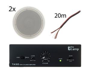 the t.amp the t.amp TA50 WHD Bathroom Bundle XS WH