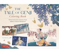The Tale of Genji Coloring Book Thirty Full-Color Scenes from Japan's Classic Romance!