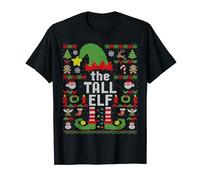 The Tall Elf Ugly Christmas Family Group T-Shirt