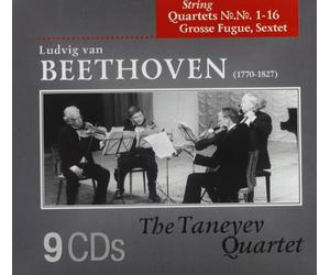 The Taneyev Quartet - Intégrale des Quatuors-Grande Fugue-Sextuor