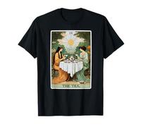 The Tea Vintage Tarot Carte de tarot Inscription Tea Time Spill the Tea T-Shirt