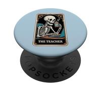 The Teacher Carte de Tarot pour enseigner la rentrée Scolaire PopSockets PopGrip Adhésif
