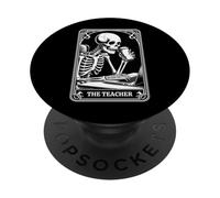 The Teacher Carte de Tarot pour enseigner la rentrée Scolaire PopSockets PopGrip Adhésif