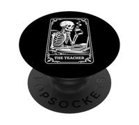 The Teacher Carte de Tarot pour enseigner la rentrée Scolaire PopSockets PopGrip Adhésif